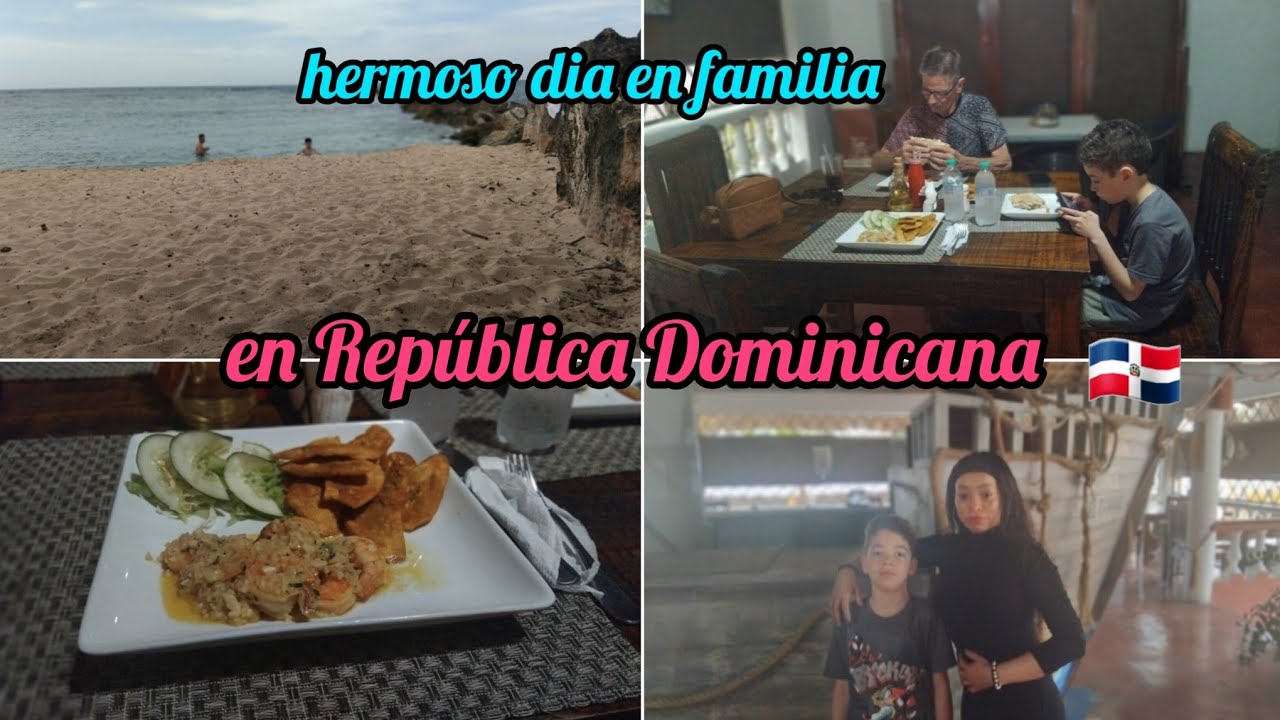 hermoso dia En Familia Cena en el titanic República Dominicana 🇩🇴