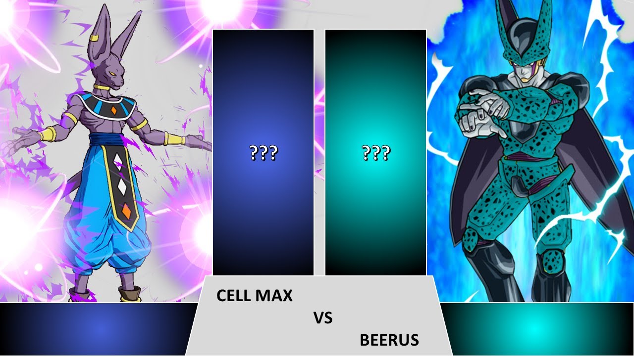 Cell Max Vs Beerus POWER LEVELS Over The Years