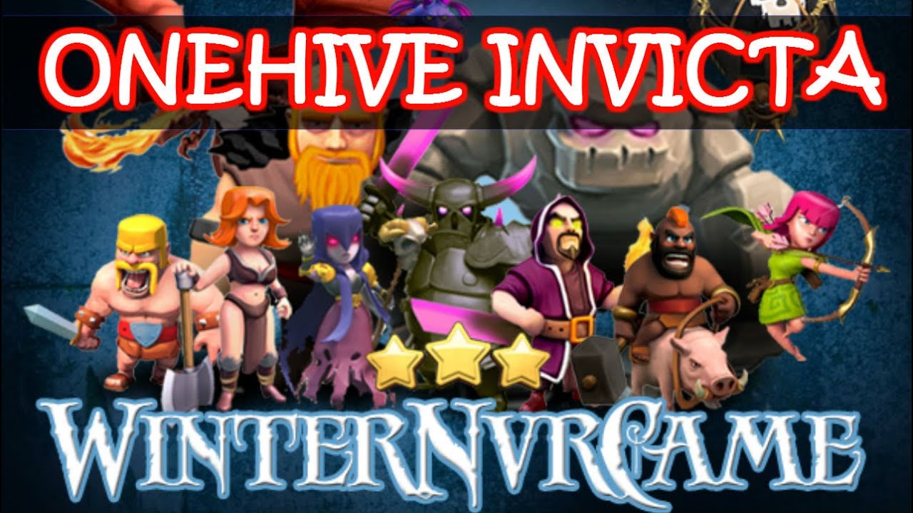 WinterNvrCame vs Onehive Invicta - Th9 Mass Valkyrie, Zapquake, Dragons, LaLoon!!