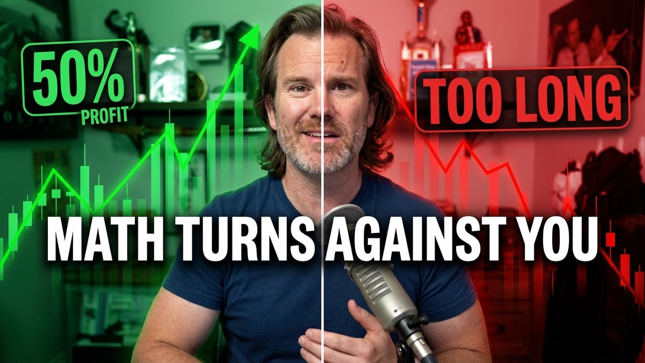 Most Traders Hold Winners Too Long. Here's Why the Math Turns Against You After 50% Profit.