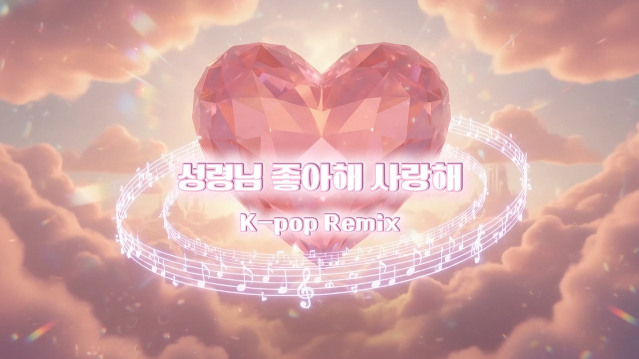 Holy Spirit, I Like You, I Love You | K-pop Remix | Uplifting Gospel Music | 敬拜讚美 #praise #worship