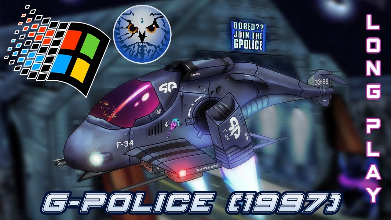 G-Police (1997) Long Play, PC Version - No Commentary, 100% Walkthough