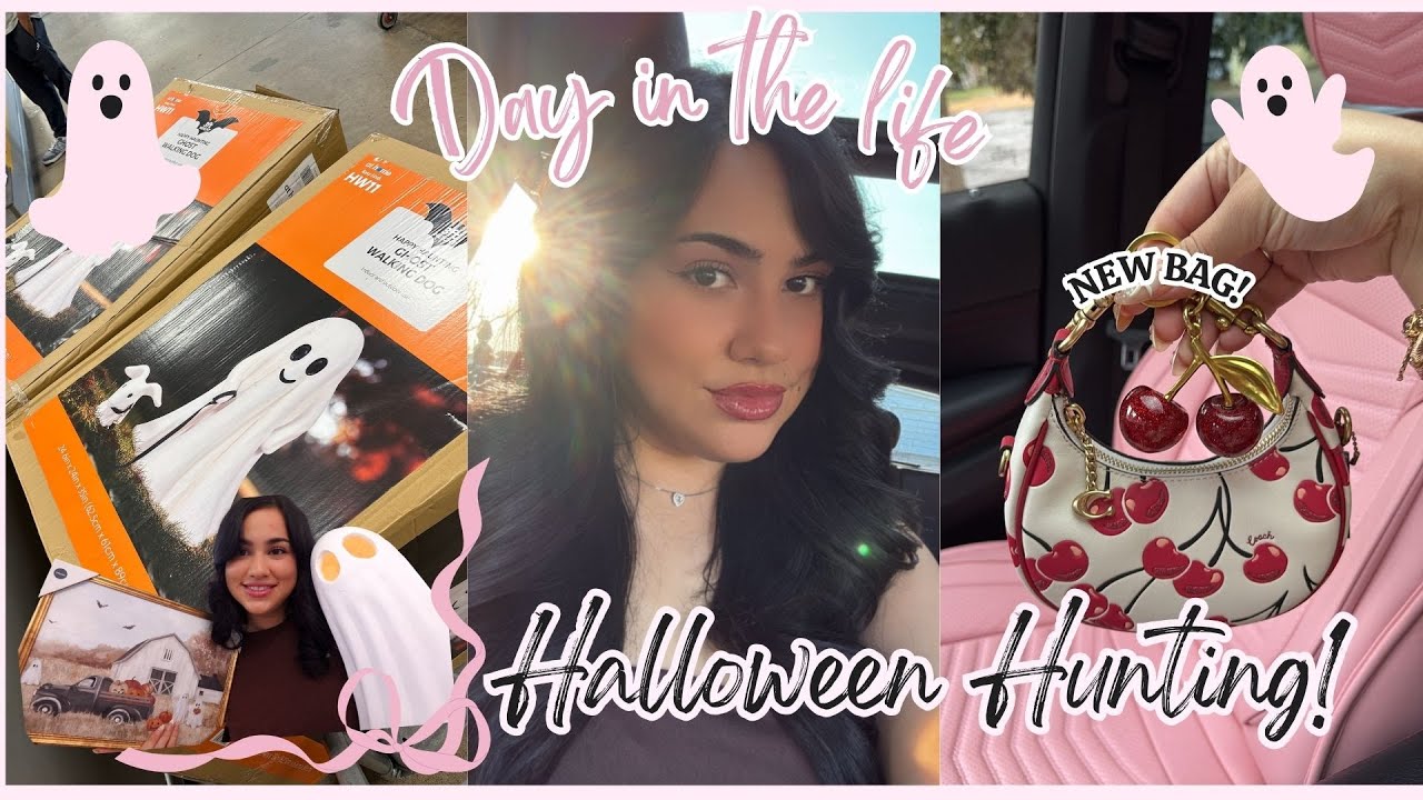 DAY IN THE LIFE! |HALLOWEEN HUNTING BEGINS! 2025