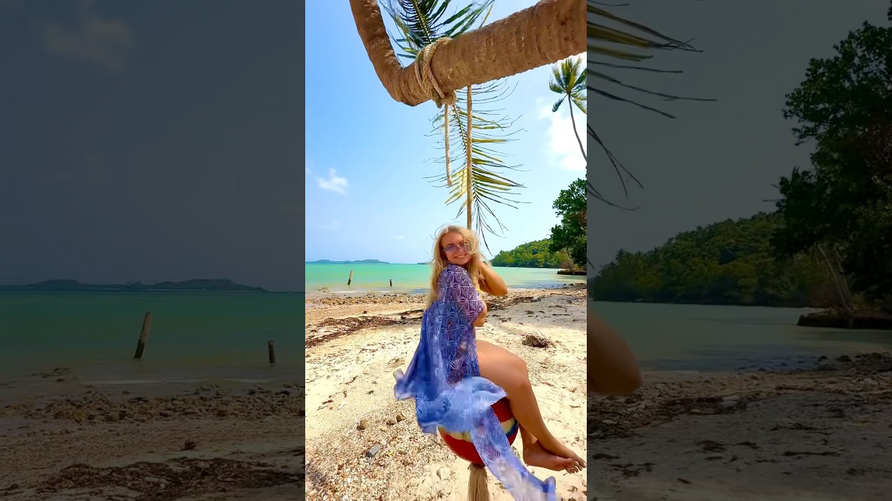 Hanging out on a beach in Thailand on a regular afternoon. How&rsquo;s your Monday? #lostinthailand #samui