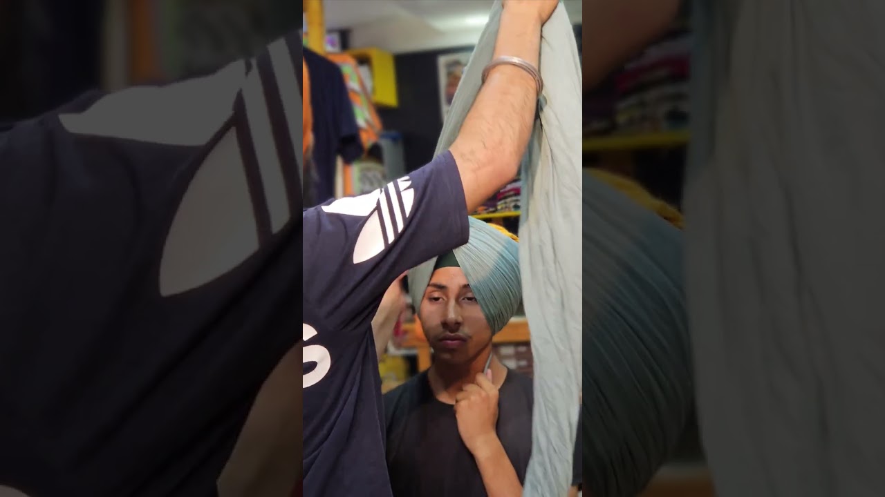 ਵੱਟਾਂ ਵਾਲੀ ਪੱਗ ਗੋਲ ਸ਼ੇਪ ਵਿੱਚ ਸਿੱਖਣ ਲਈ ਸੌਖਾ ਤਰੀਕਾ 