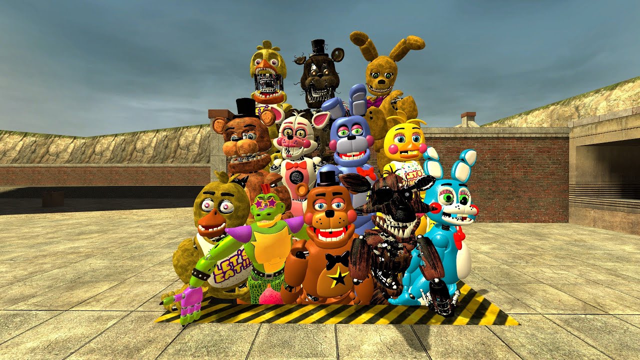 СПАРТАНСКИЙ УДАР АЛМАЗОМ FNAF НАРУШЕНИЕ БЕЗОПАСНОСТИ АНИМАТРОНИКИ в Garry's Mod!