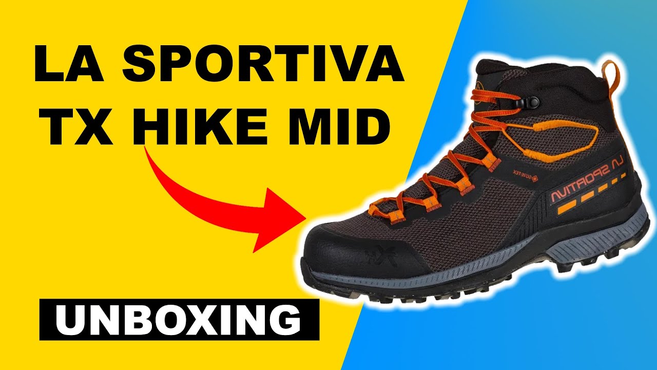 La Sportiva TX Hike Mid GTX Gore-Tex 34S900313 Unboxing