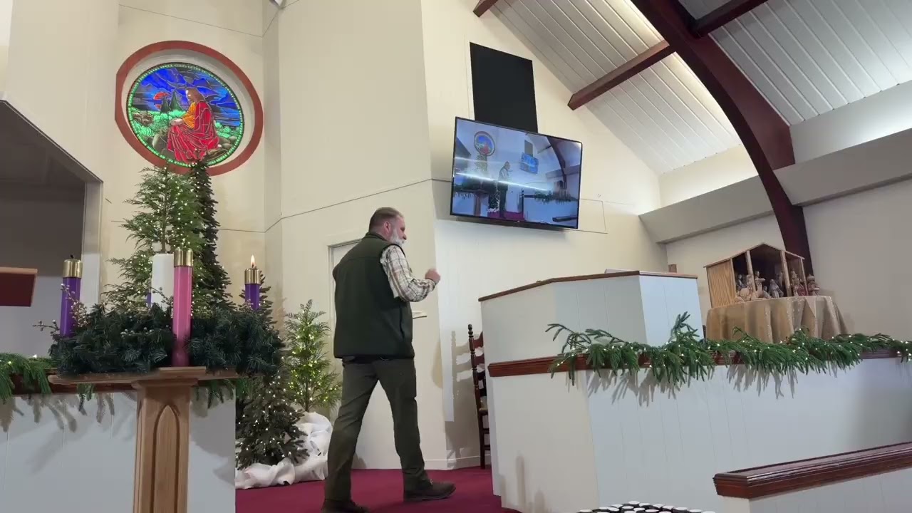 MMC Sunday Service. The Thrill of Hope is Rooted in the Word. 