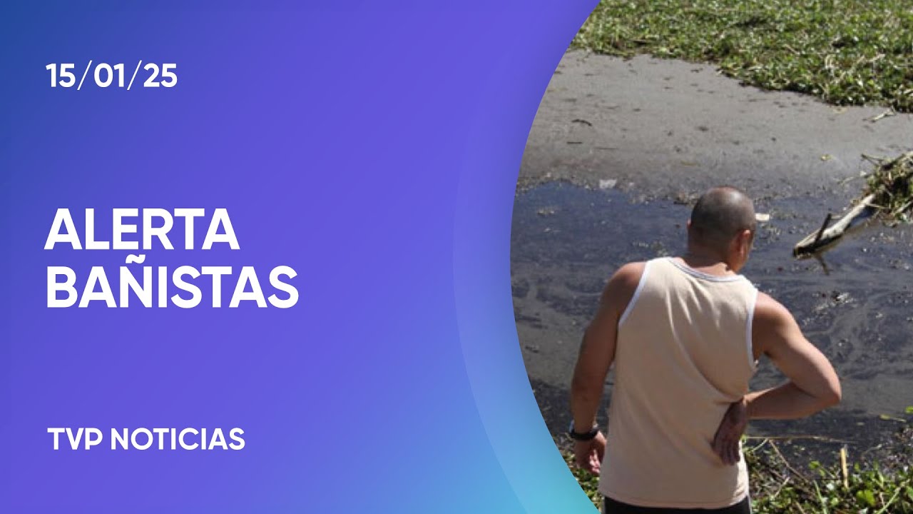 Alertan sobre bañarse en la costa de Quilmes