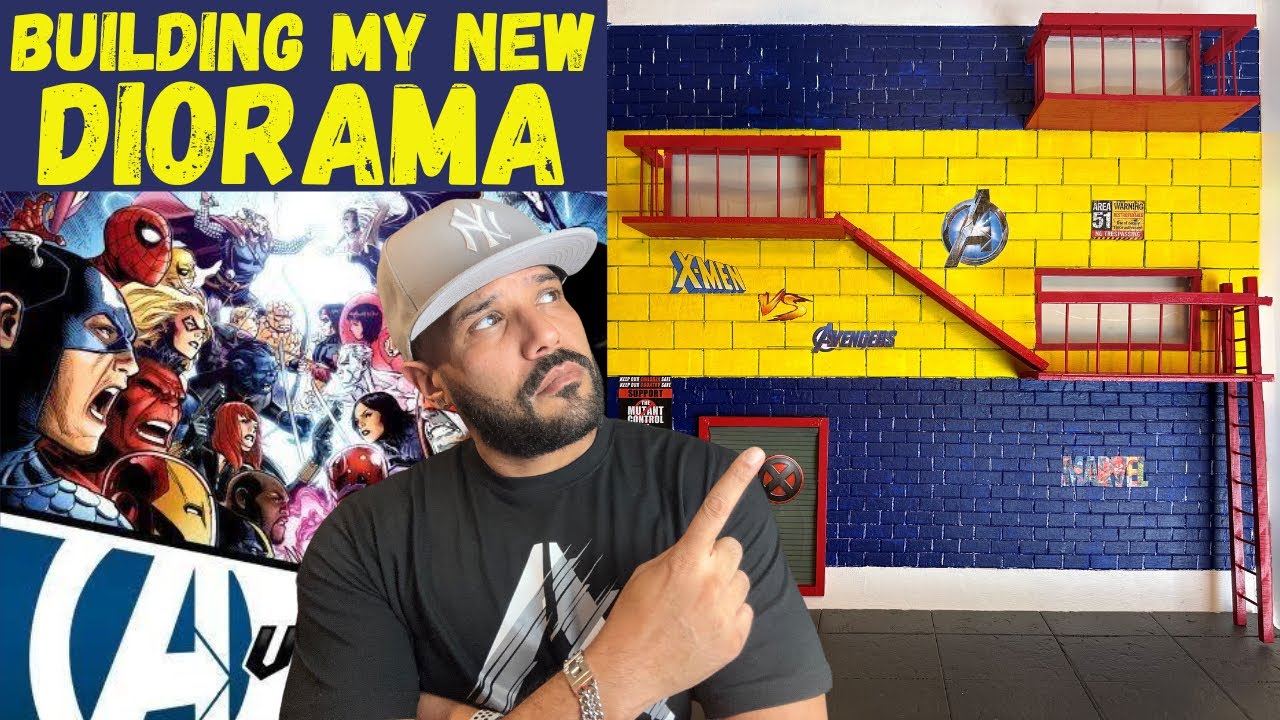 Building my New DIORAMA!!! (Marvel Legends)