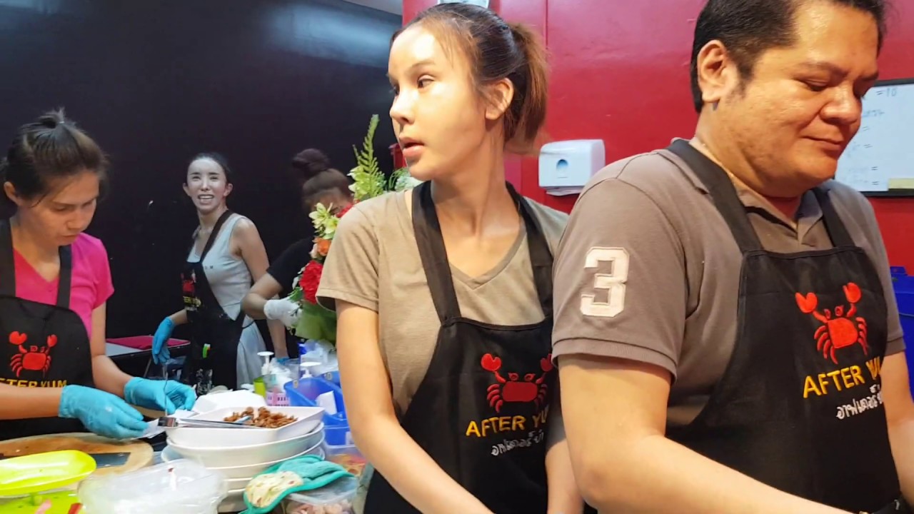 #AfterYum Pataya Thailand ร้านยำน้องใหม่มาแรงพัทยากลาง ยำแซบอบบไม่เหมือนใคร น้องดุจดิวเน็ตไอดอล Thai