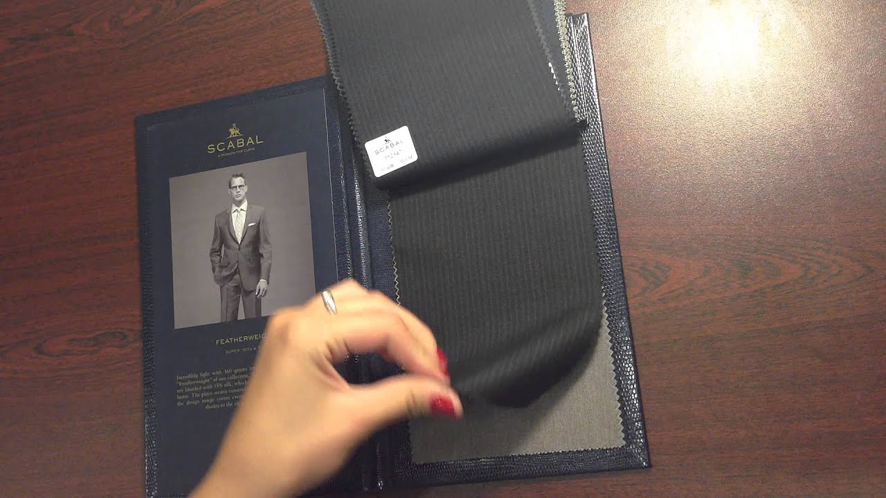 Scabal. Featherweight Super 150'S & Silk - костюмные ткани