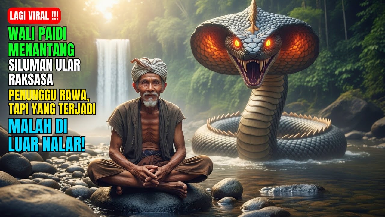 VIRAL‼️ Wali Paidi Menantang Siluman Ular Raksasa Penunggu Rawa, yang Terjadi Malah di Luar Nalar!