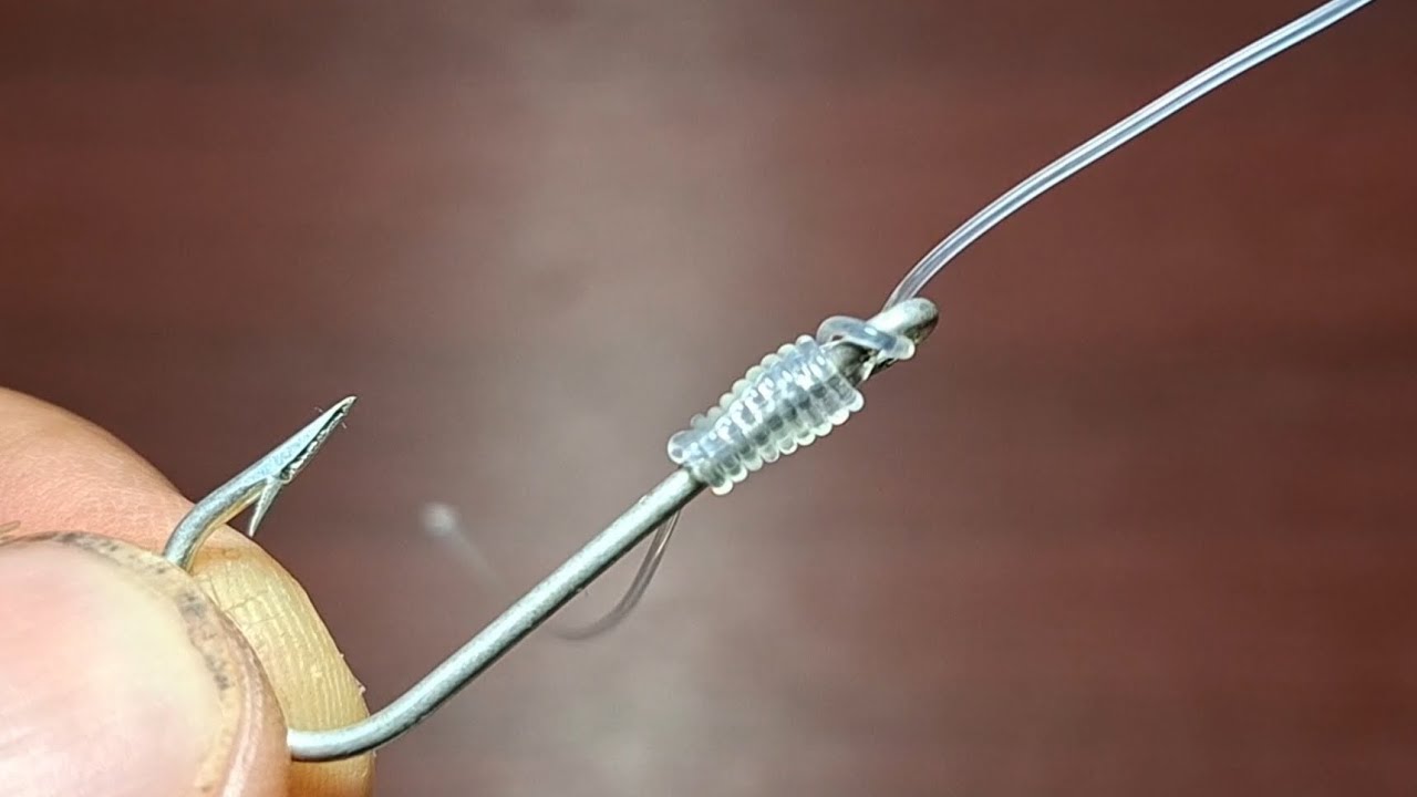 Easy fishing tips, 4 ways to tie hooks and swivels most commonly used by fishermen 