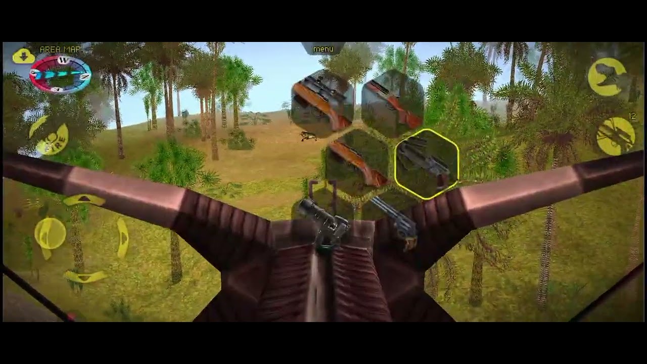 Граю в carnivores dinosaur hunter 1