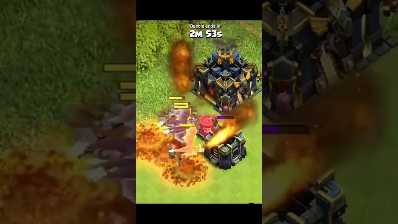 TH 17 vs Dragon #clashofclans #th17 #coc #townhall17 #cocnewupdate #shorts #short