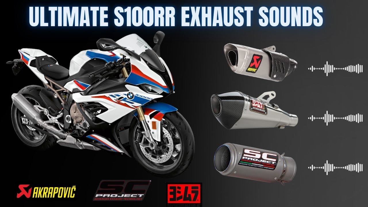 BMW S1000RR Ultimate Exhaust Sounds: Akrapovic, Arrow, Austin Racing, SC Project, Yoshimura & more.