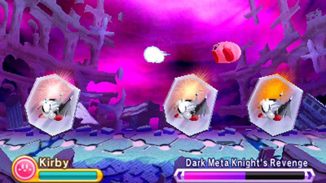 Kirby: Triple Deluxe Boss 15 - Dark Meta Knight's Revenge