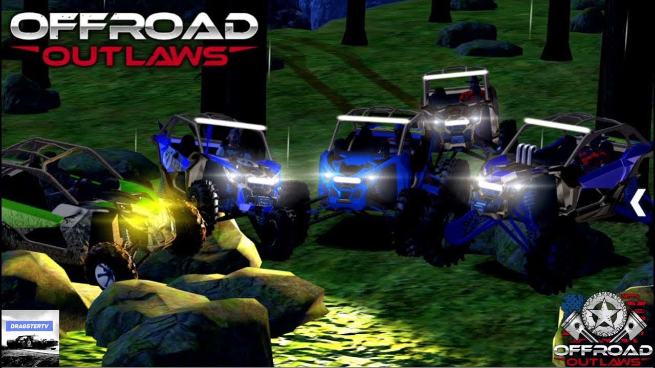 Offroad Outlaws — НОЧНАЯ ПОЕЗДКА БОК О БОК (ПОЕЗДКА НА UTV) ДЛЯ ПОДПИСЧИКОВ