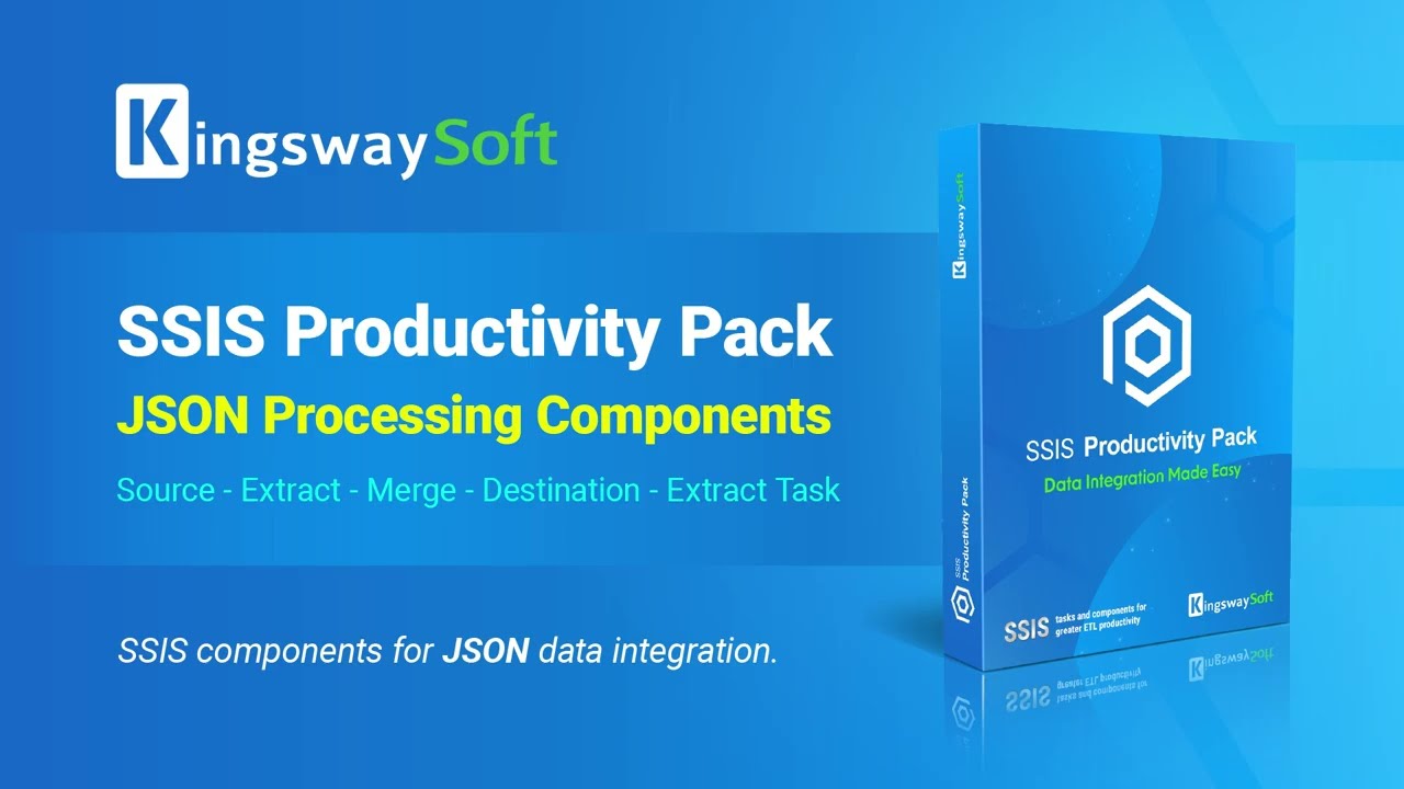 Getting Started with Premium JSON Processing Components - KingswaySoft