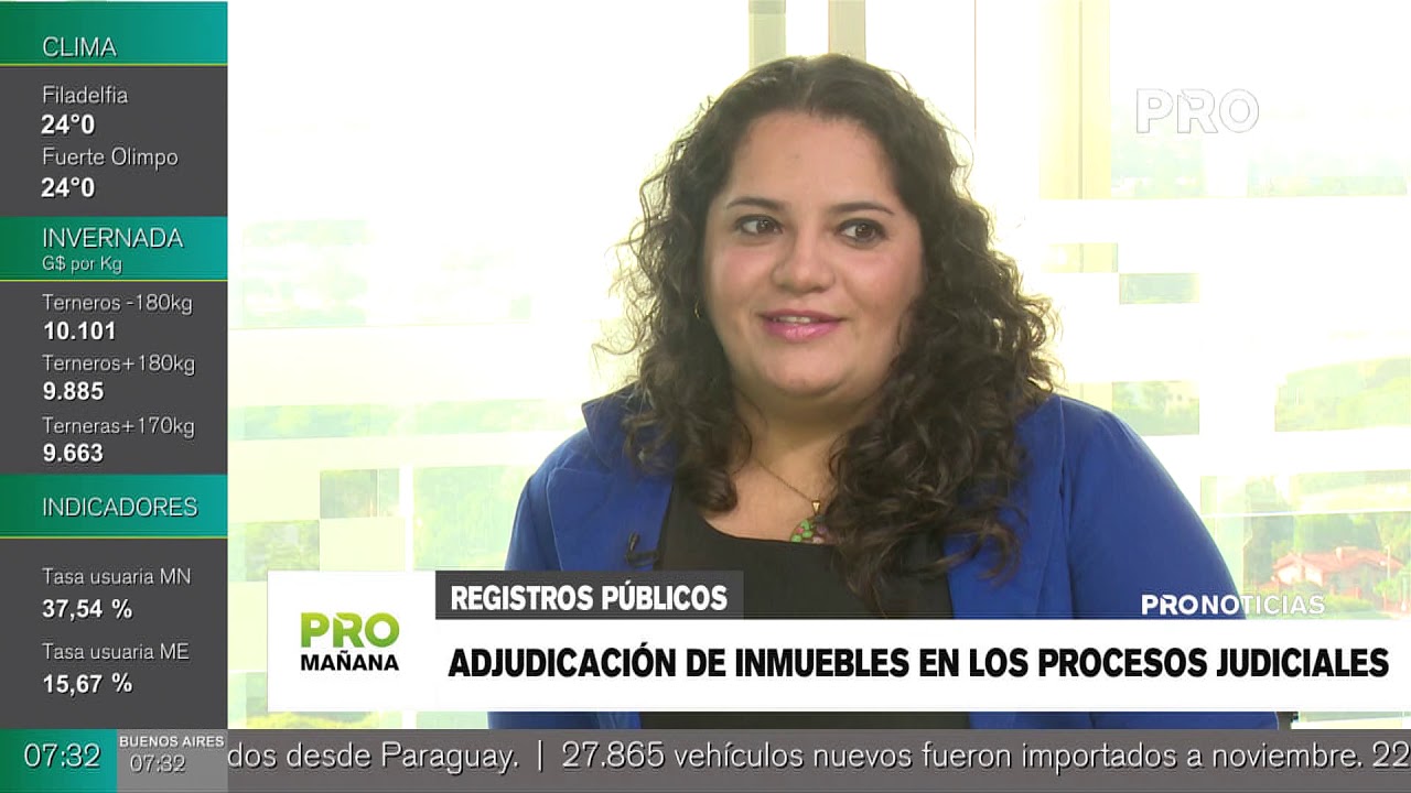 Adjudicación de inmuebles en los procesos judiciales
