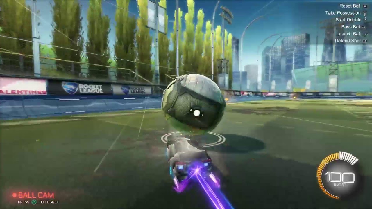 Trying Rocket league