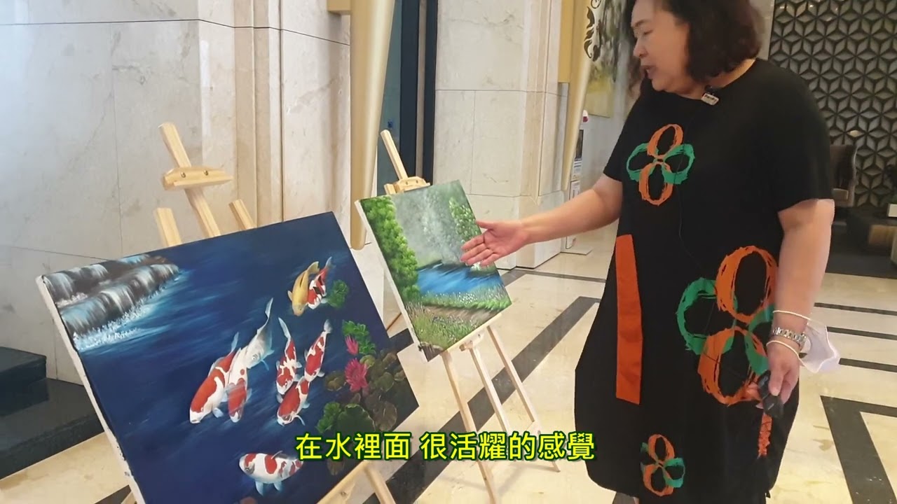 翁梅嬌師生2022畫展 36