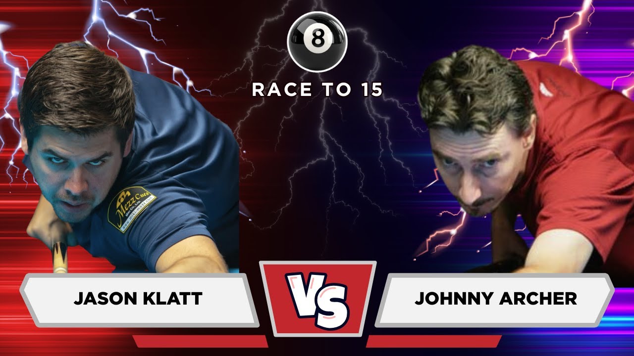 Johnny Archer VS Jason Klatt | 8 Ball | Race 15 | Beyond the Skill