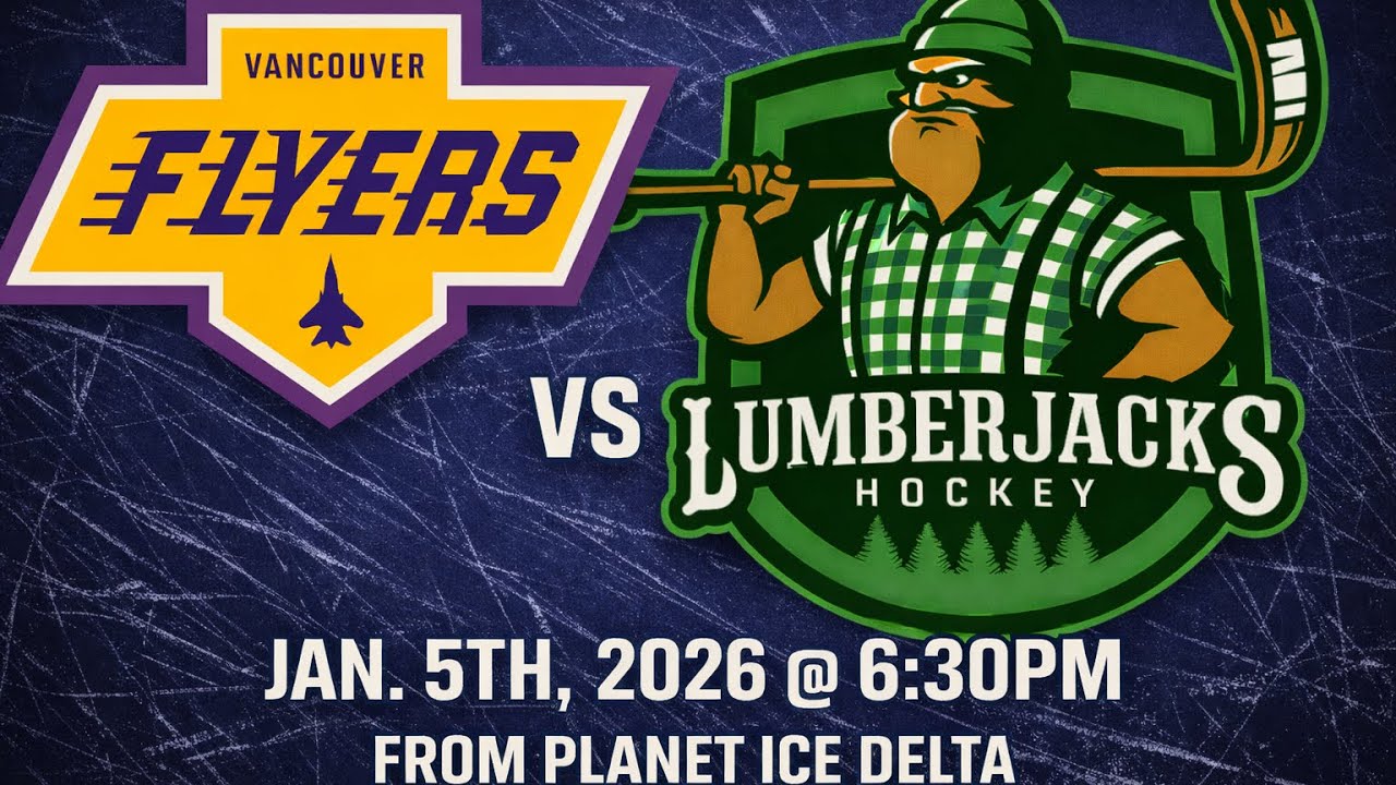 Lumberjacks v Flyers - January 5th, 2026 from Planet Ice Delta 