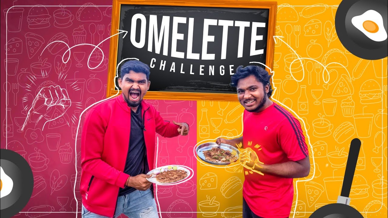 Omelette Making challage | Shahid Vs Narendra