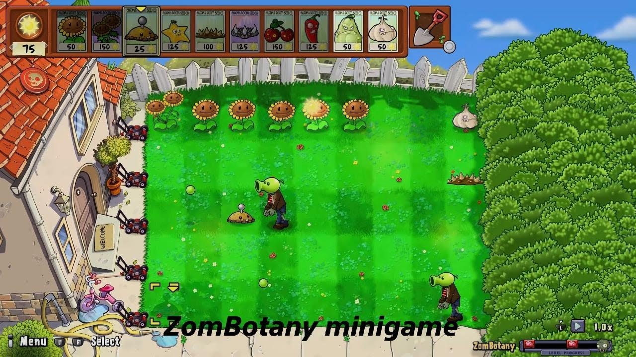 Plants vs. Zombies: Replanted, ZomBotany minigame