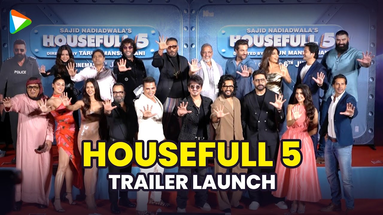 GRAND trailer launch of Housefull 5 | Akshay Kumar | Abhishek B | Ritiesh D | Jacqueline F & more...