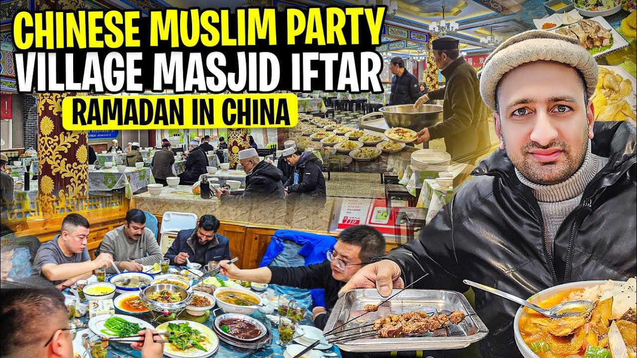 Ramadan in China: From Masjid Iftar to Massive Iftar Food
