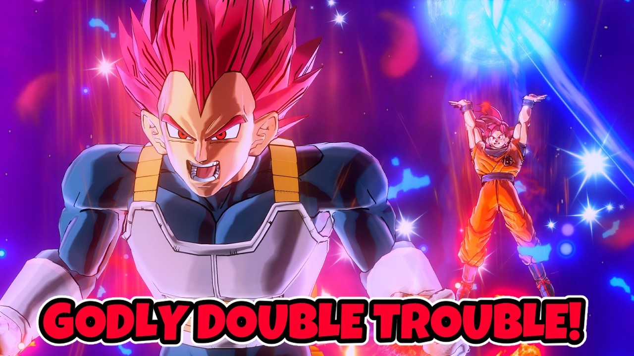 THE ULTIMATE GODLY DUO COMPLETELY DESTROYS 2v2 LOBBIES!-DRAGONBALL XENOVERSE 2