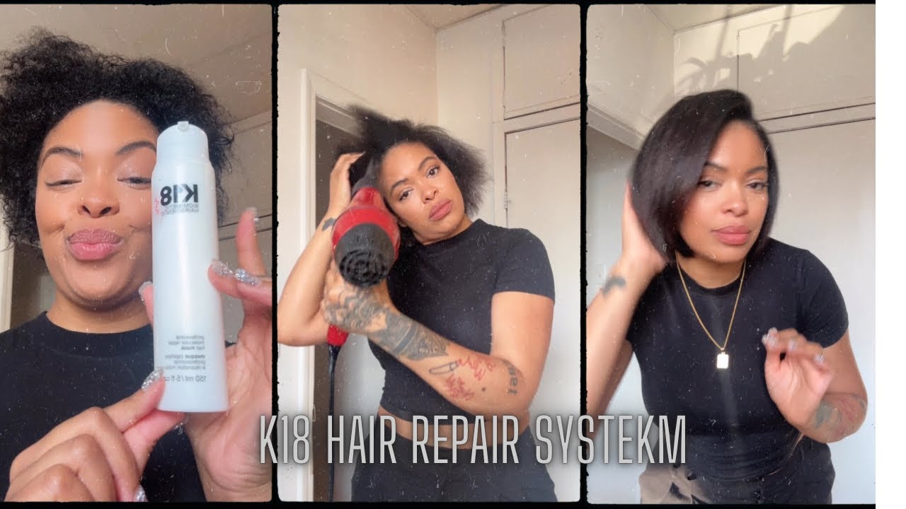 Is K18 for Black Girls?| Honest opinion| #k18 #washday #hairgrowth #hair #fyp