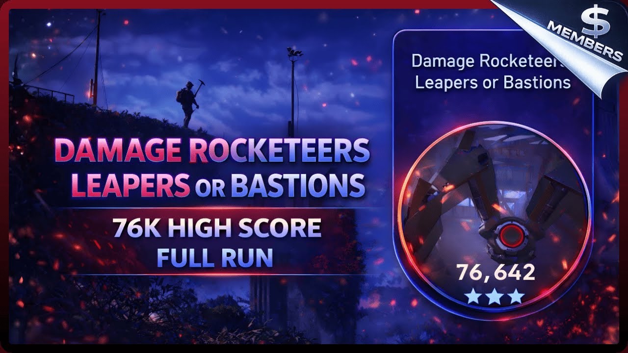 76K FULL RUN — Damage Rocketeers, Leapers or Bastions | ARC Raiders Weekly Trial
