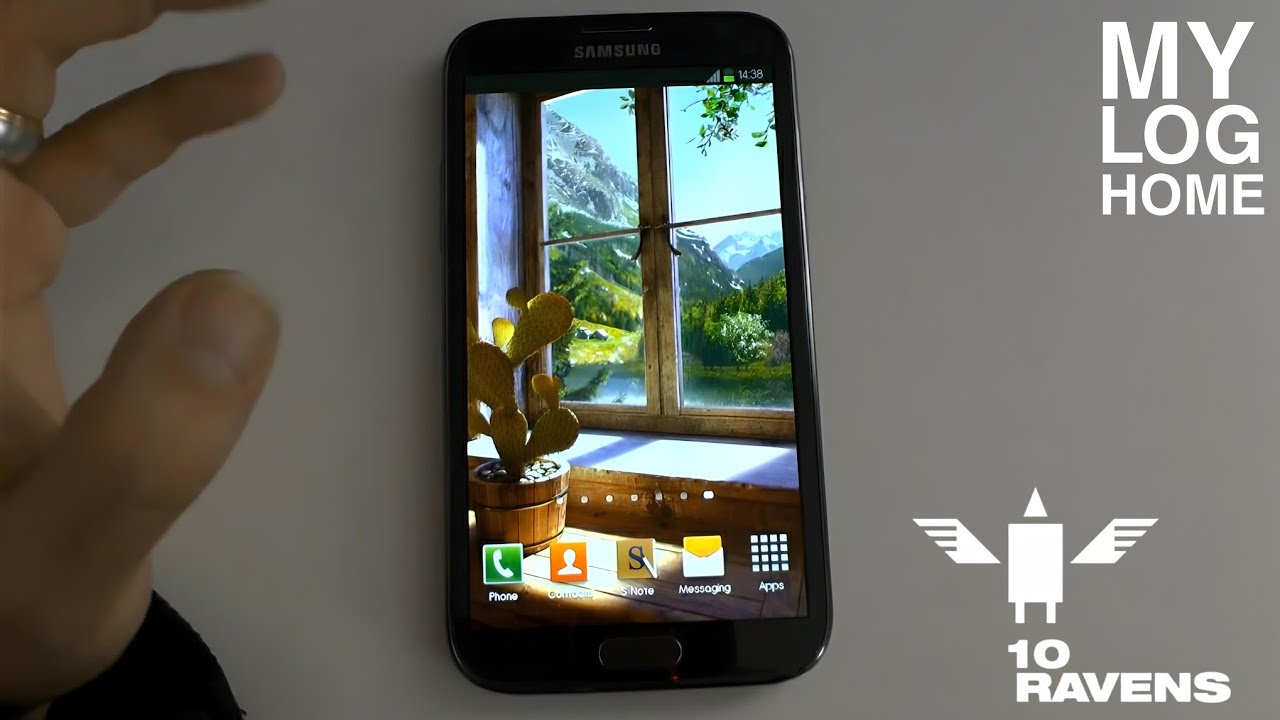 My Log Home 3D Live Wallpaper for Android | Tutorial