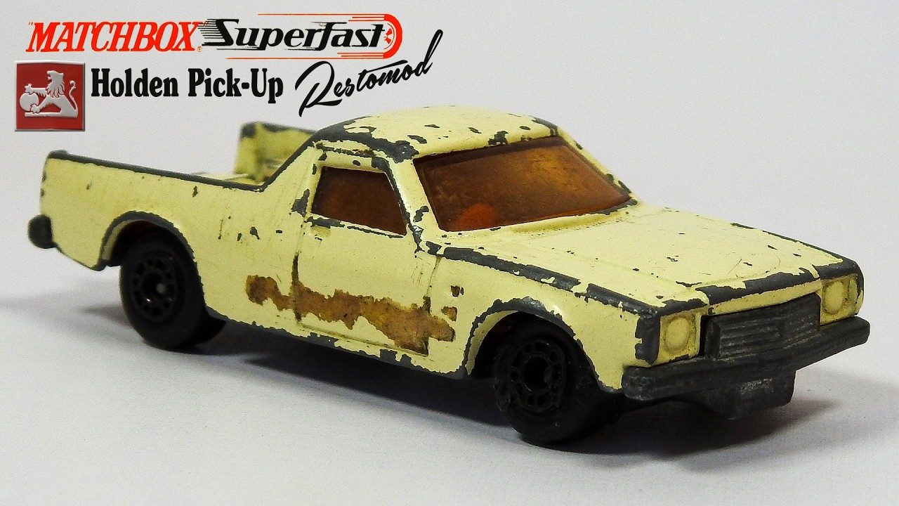 Matchbox Holden Pick-Up | Back In Black | Restomod