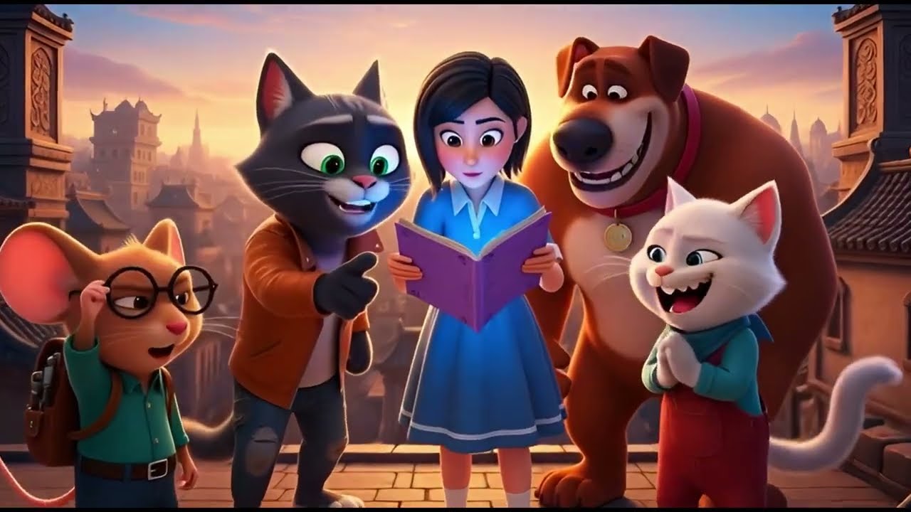 مدينة قديمة سرية سر الكنز المدفون تحت المدينة 😱 مغامرة توم وجيري الجديده #توم_المتكلم💥 سباق ضد ازمان