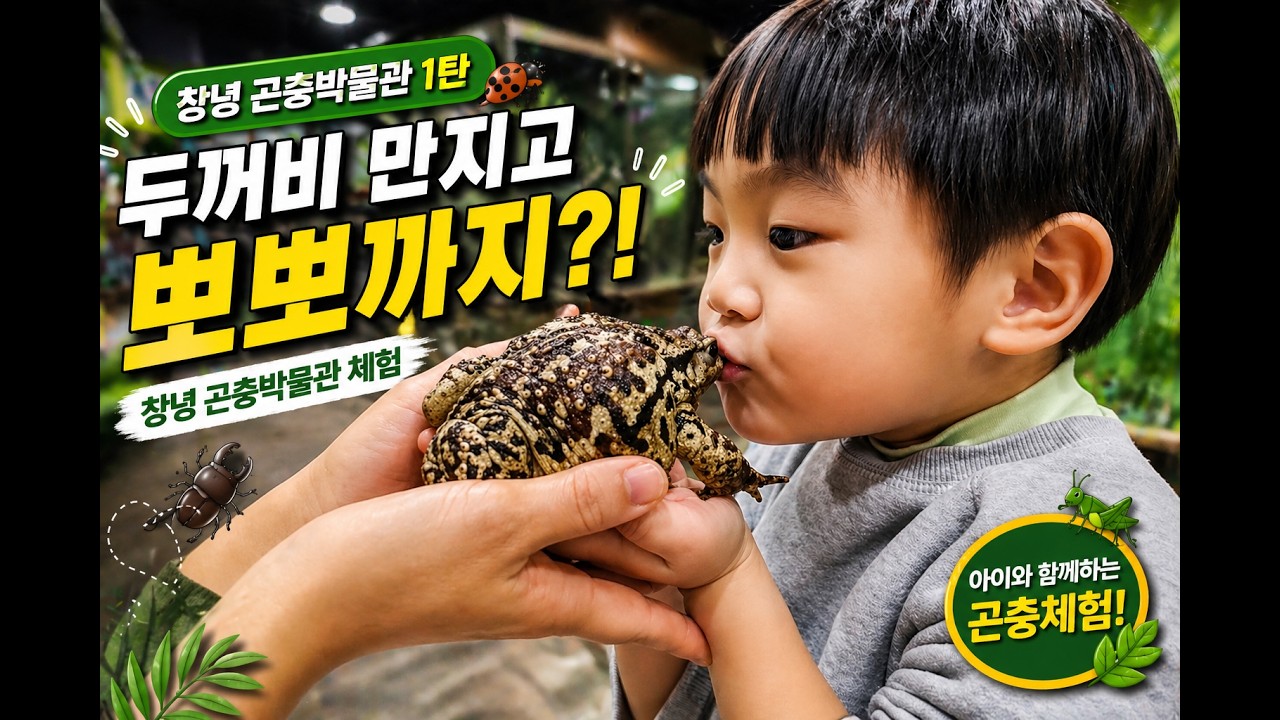 곤충체험가능한 창녕곤충박물관 방문기! 🐜🐛1탄