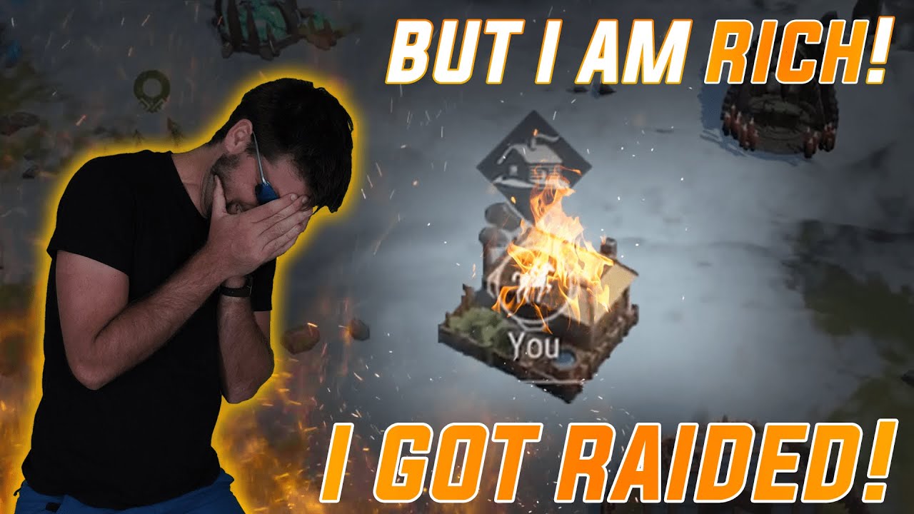 I got RAIDED!!!  BUT still RICH!