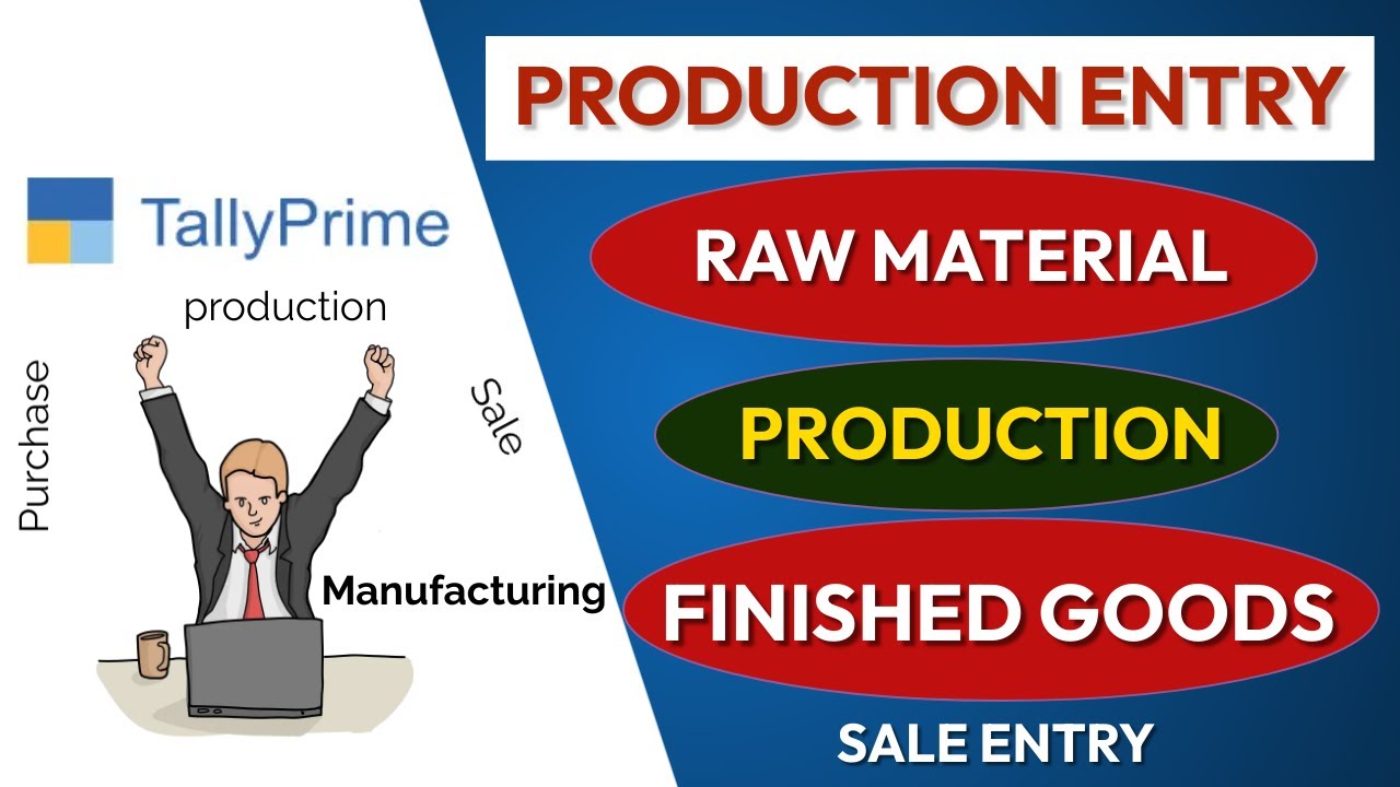 Процесс производства продукции в Tally Prime | Спецификация материалов для производства (BOM) в T...