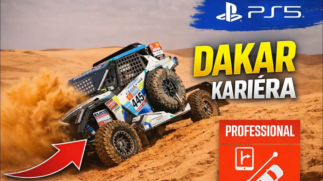 „Dakar Desert Rally 3. Záverečná etapa – Kariéra Professional | Jean-Claude Pla 🇫🇷 | PS5“