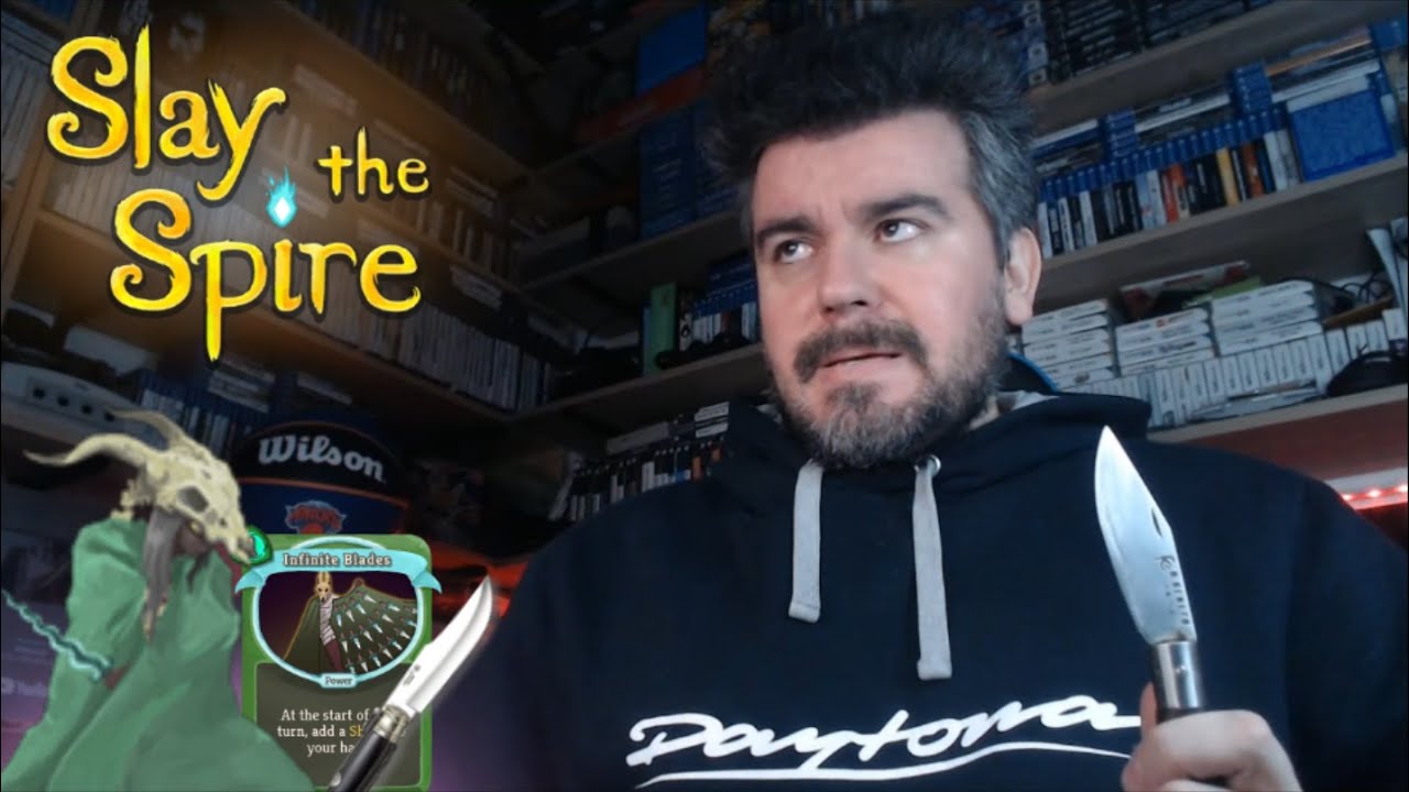 LA BUILD de NAVAJAS DE ALBACETE en SLAY THE SPIRE 🤣🃏 Gameplay en Español (PC / PS5 / Switch / XBOX)