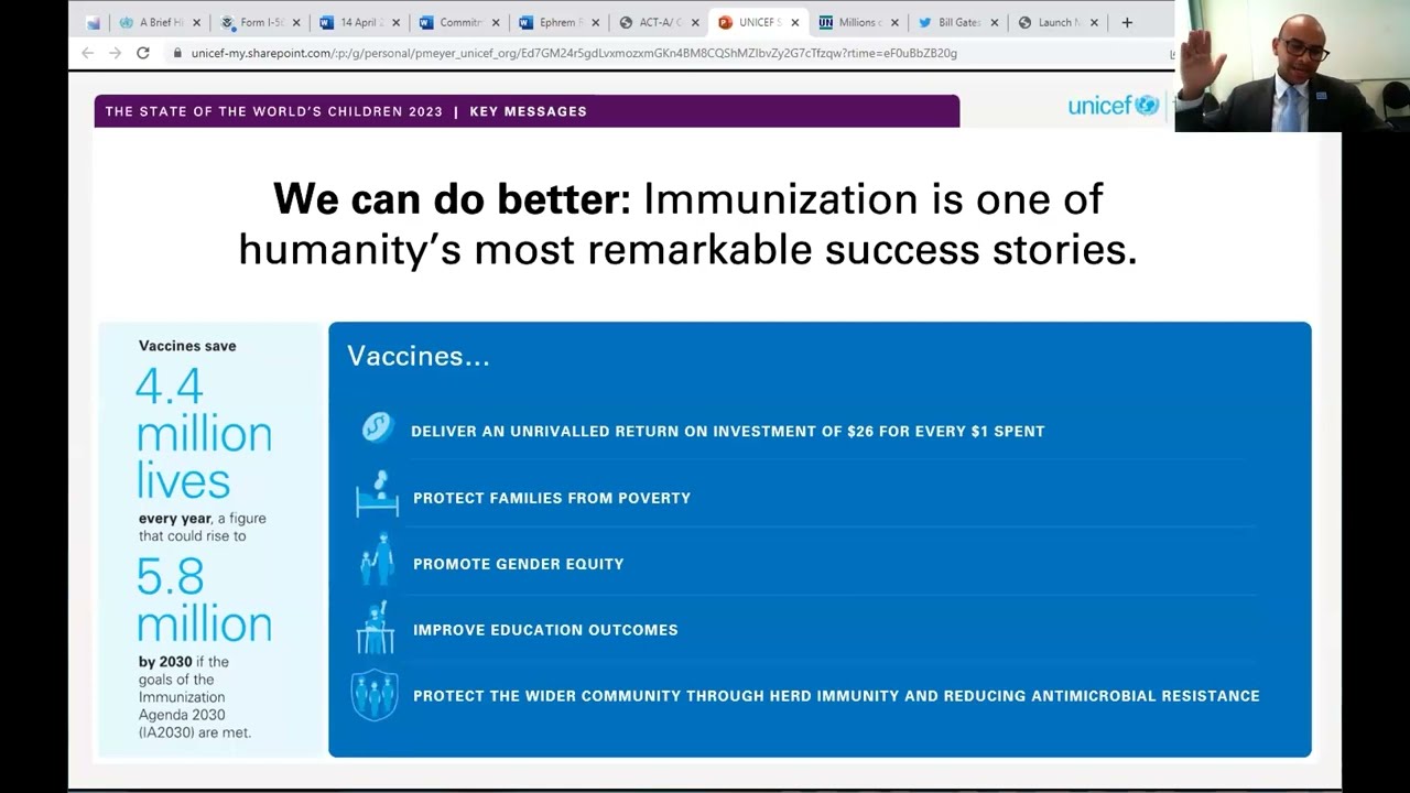 CVPD & UNICEF – Routine Immunization: Reaching Every Child, Everywhere