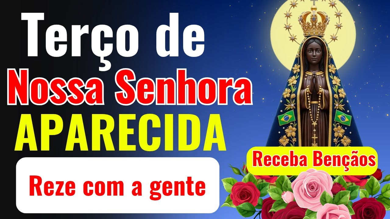 🔹📿💠TERÇO DE NOSSA SENHORA APARECIDA