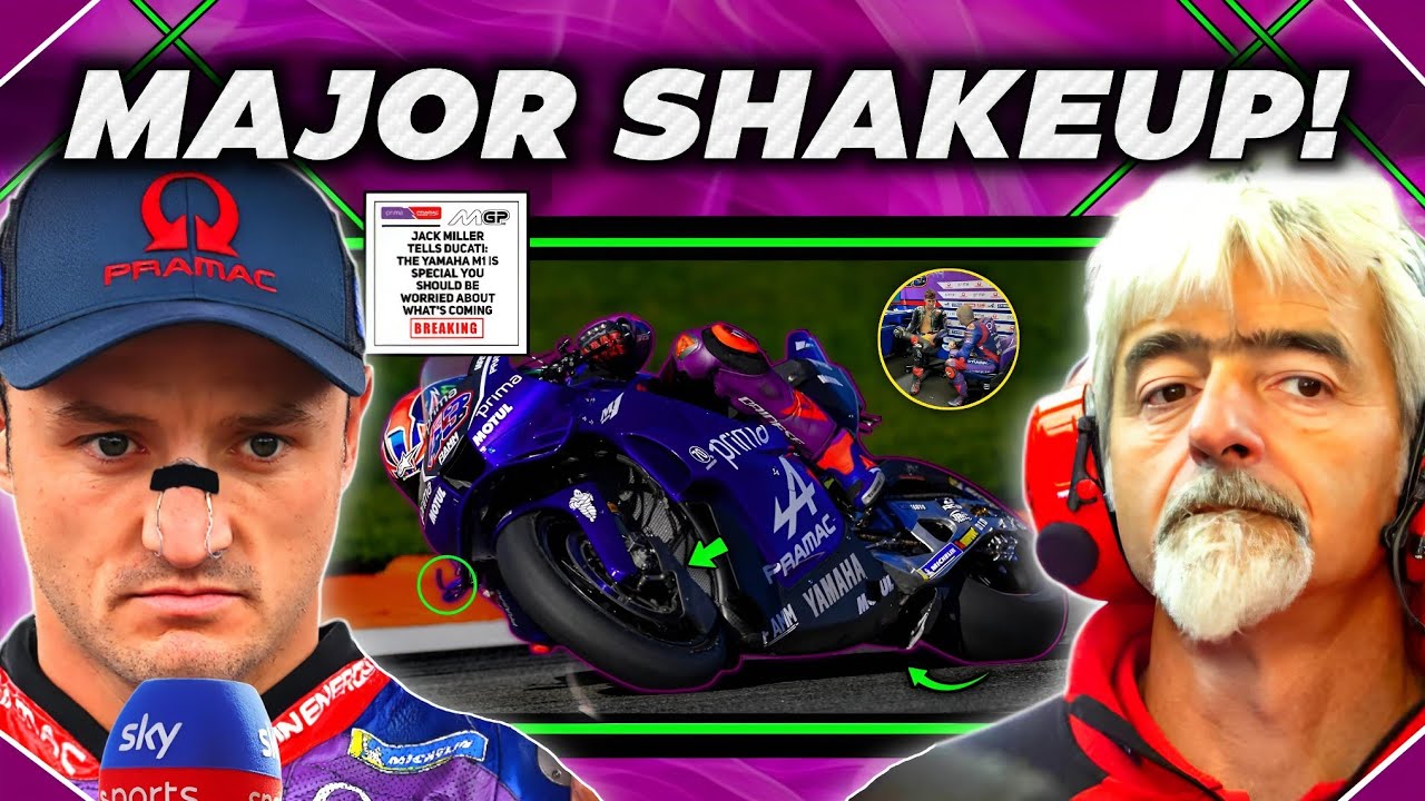 Jack Miller DROPS SHOCKING VERDICT on Yamaha M1 as Ducati Face Growing Pressure | MotoGP News