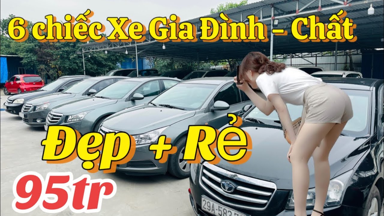 Lên sóng 6 chiếc Xe Gia Đình, Phom Đẹp - Chạy Chắc - Giá chỉ 95tr, Đẹp mà Sang 0816662386-0976227726