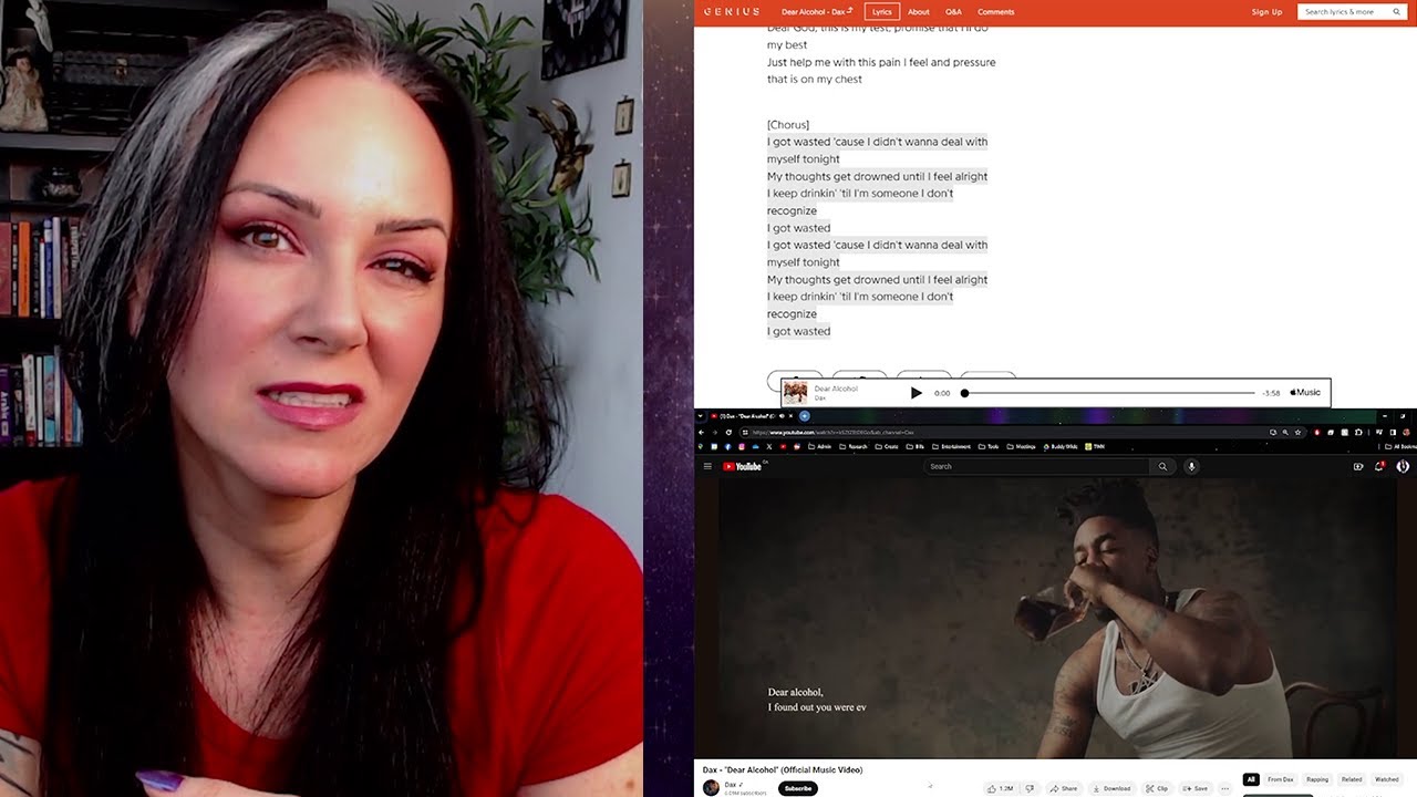Recovering Alcoholic Reacts to 