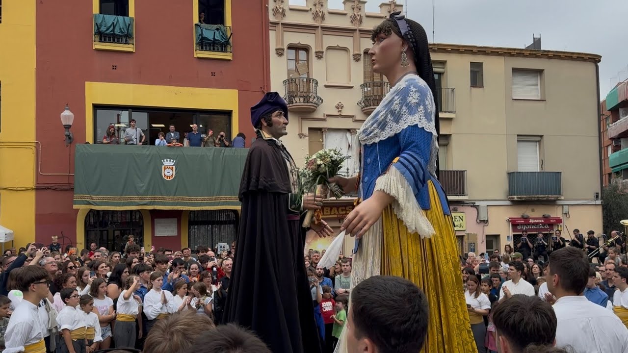 Pasdoble del Bernat i la Candelera · Ball dels Gegants nous de Molins de Rei (28/09/2025)